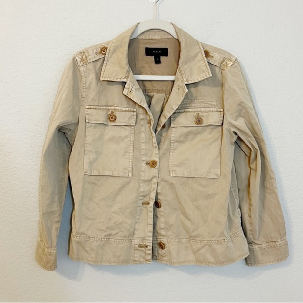 J. Crew Utility‎ Khaki Light Weight Jacket